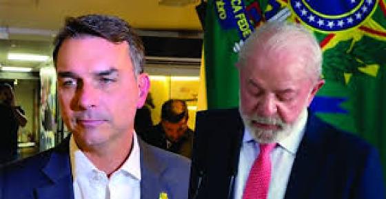 Pesquisa aponta liderança de Flávio Bolsonaro em MT e alta rejeição de Lula